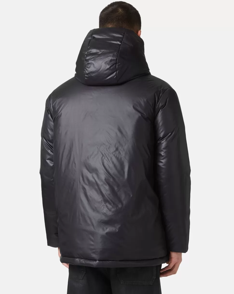 Iceberg Nylon Down Jacket With Logo | Outerwear
